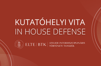 Szűcs Tamás Ádám doktori értekezésének kutatóhelyi vitája